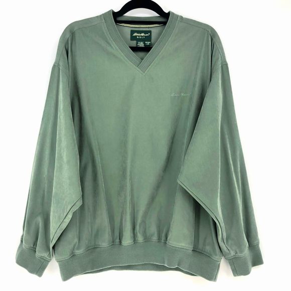 Eddie Bauer Other - Sz L Eddie Bauer V-Neck Pullover Windbreaker